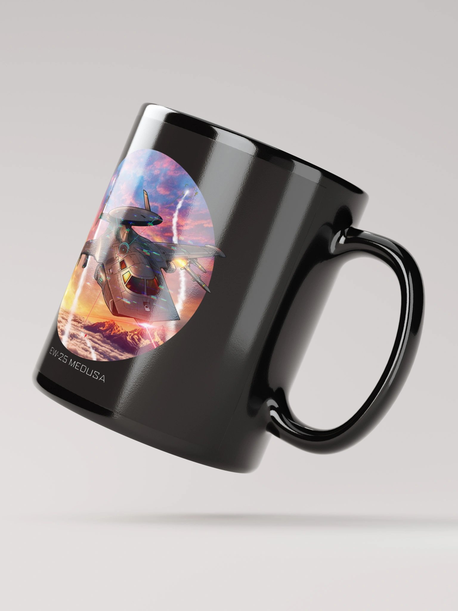 Medusa - Grey Flat 11oz. Mug product image (2)