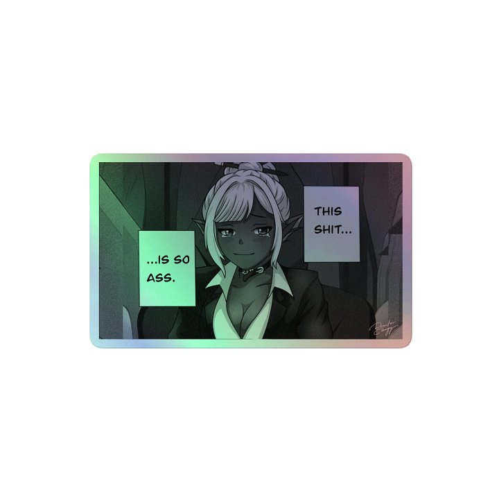 [Meme] So Ass Holo Sticker product image (2)