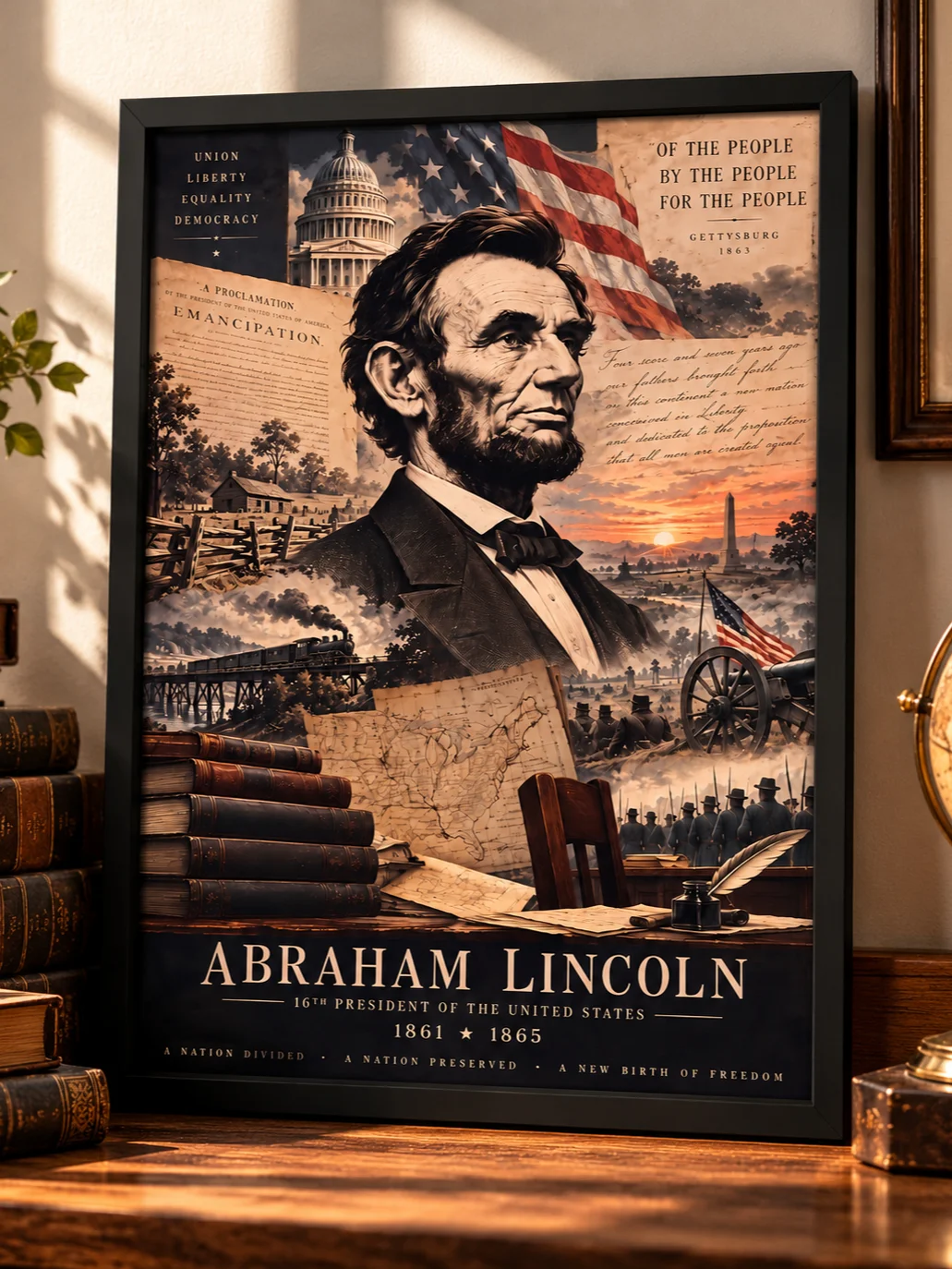 Abraham Lincoln History Poster product image (2)