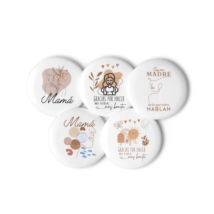 Boho Happy Mother´s Day Set of Pins product image (3)