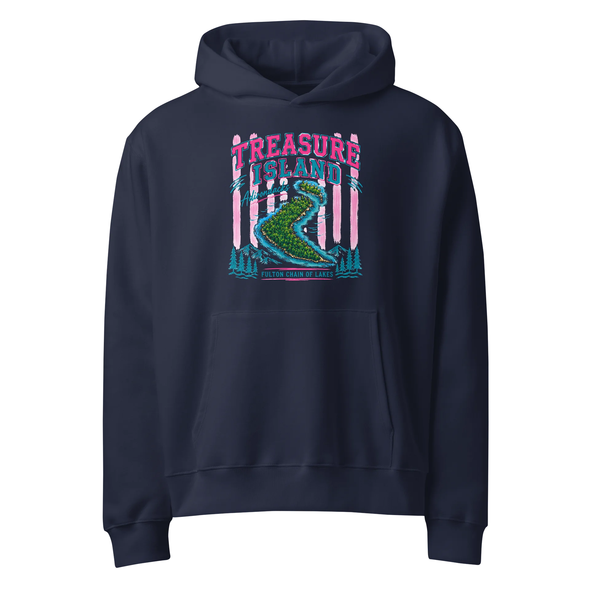 Fulton Chain Of Lakes Oversized Hoodie product image (1)