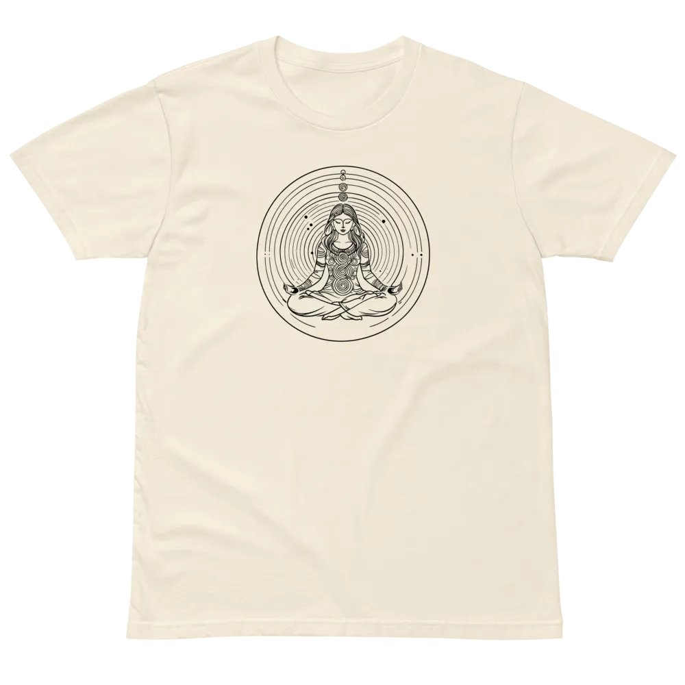 [Meditation 2 - Black] Unisex Tee product image (3)
