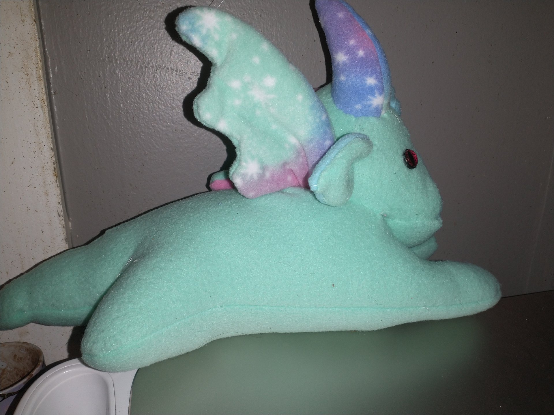 Green Sparkle-Wing Dragon Plush product image (3)