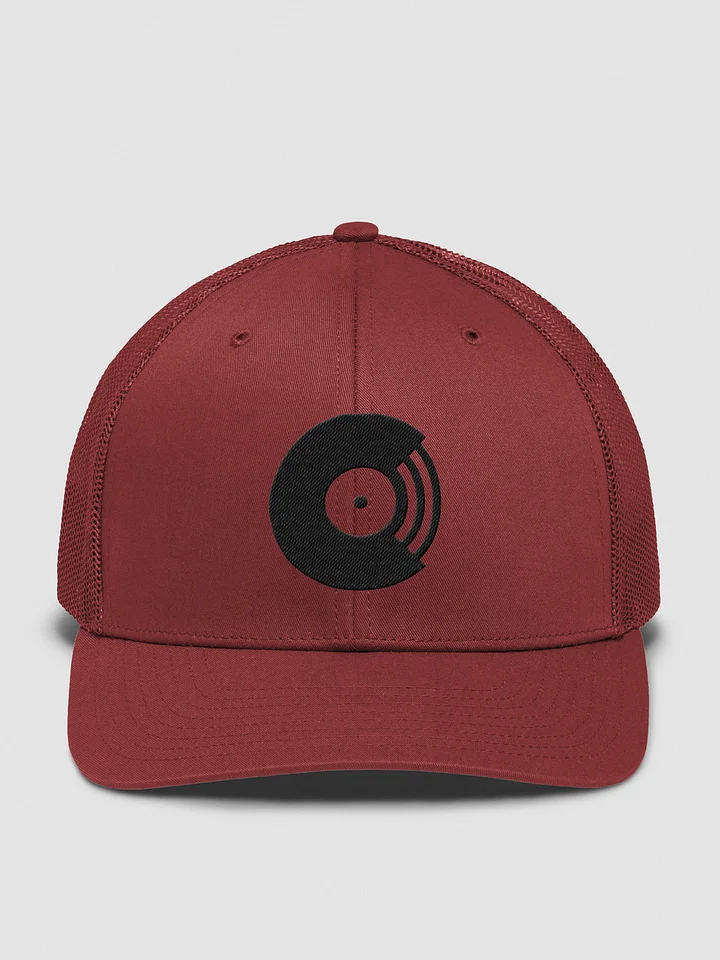 Crucial Tracks record trucker hat product image (1)