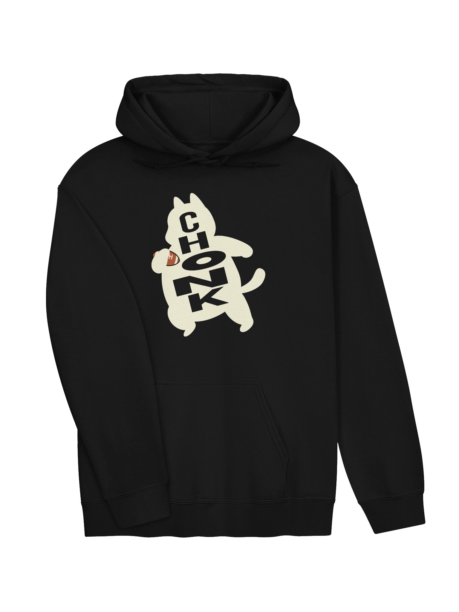 American Football Chonk Cat 1 - Unisex Adult Hoodie product image (5)