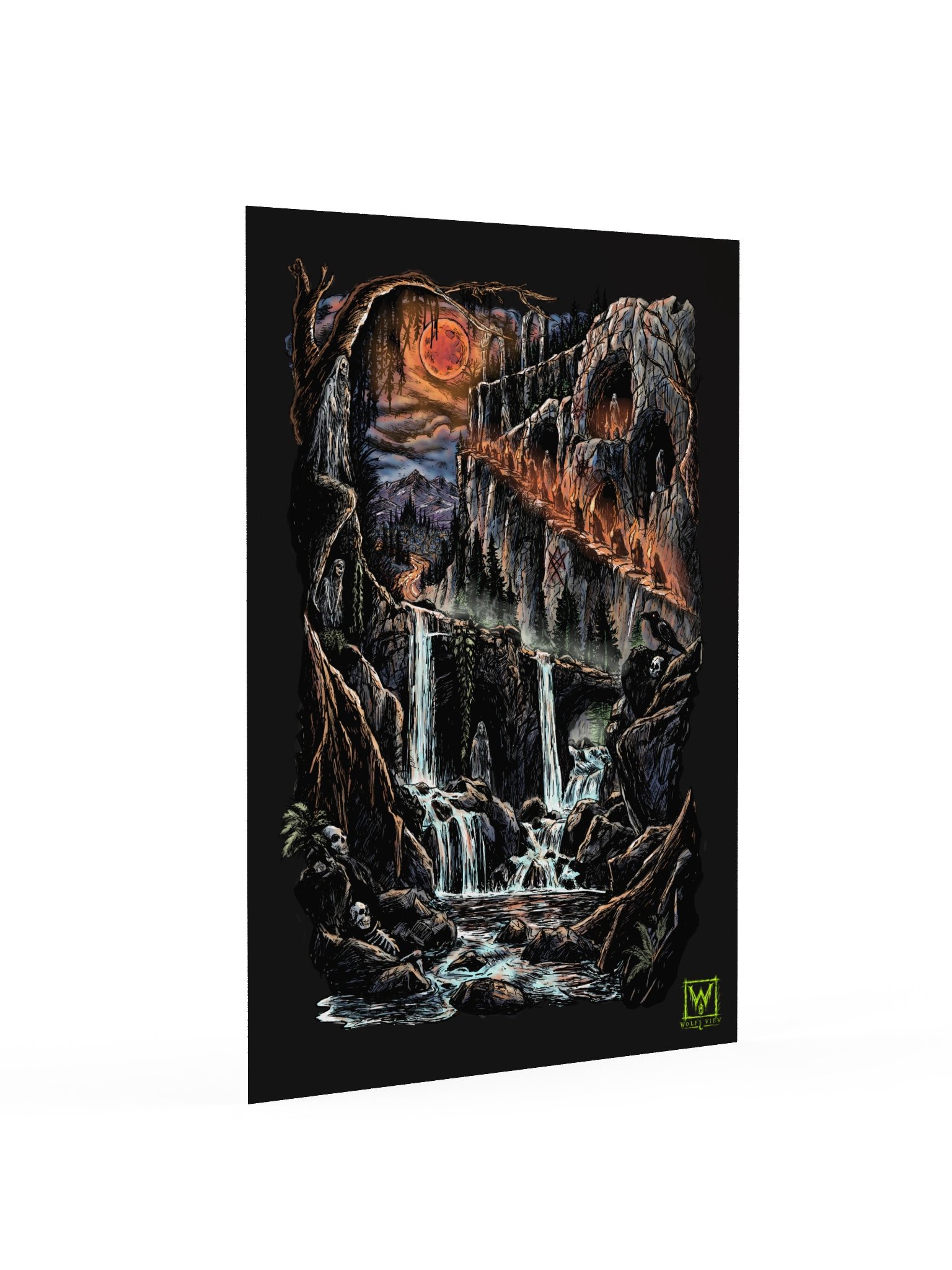 Of Magic, Moons, and Legends- Color Print product image (3)