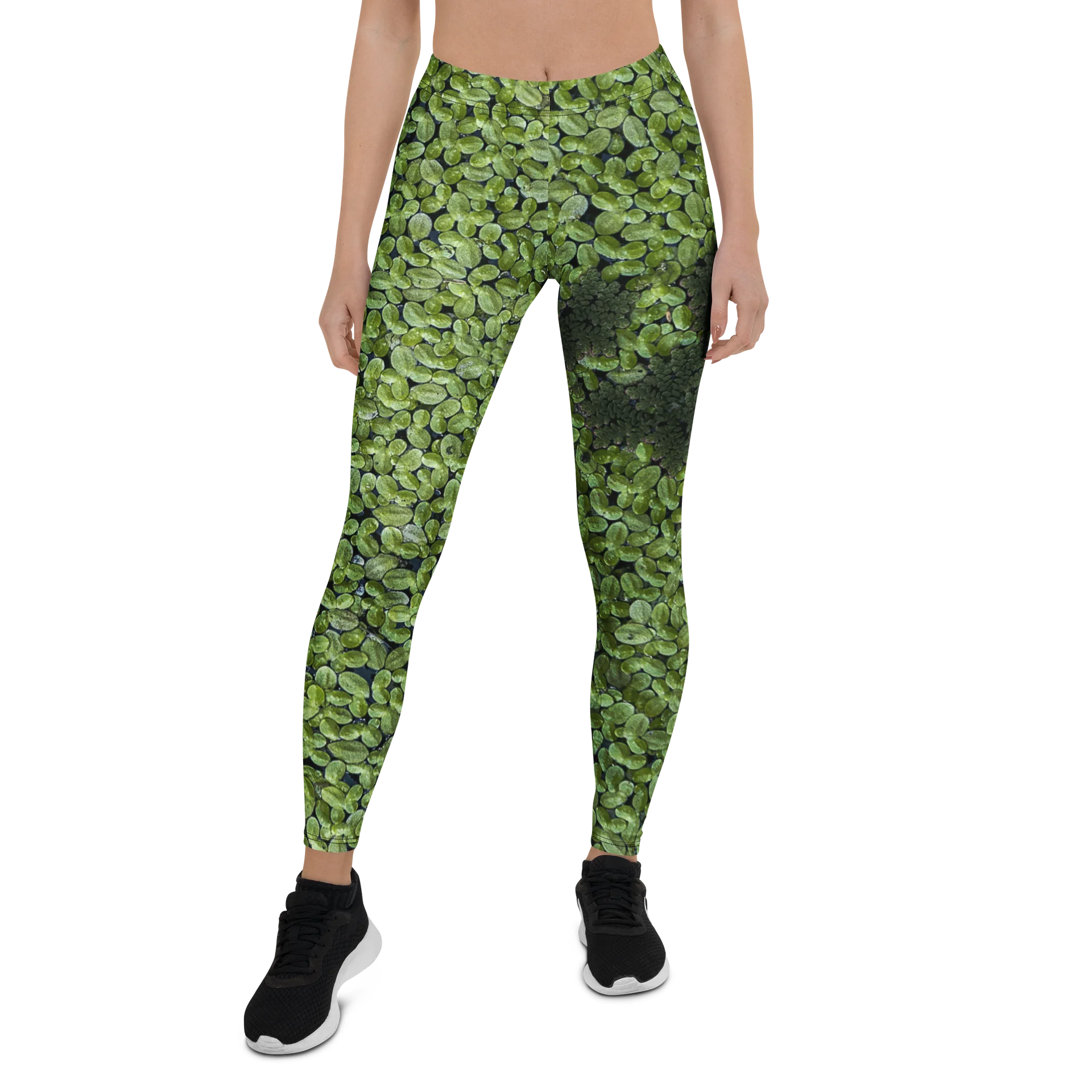 Verdant Life Women's All-Over Print High-Waisted Botanical Athletic Leggings product image (1)