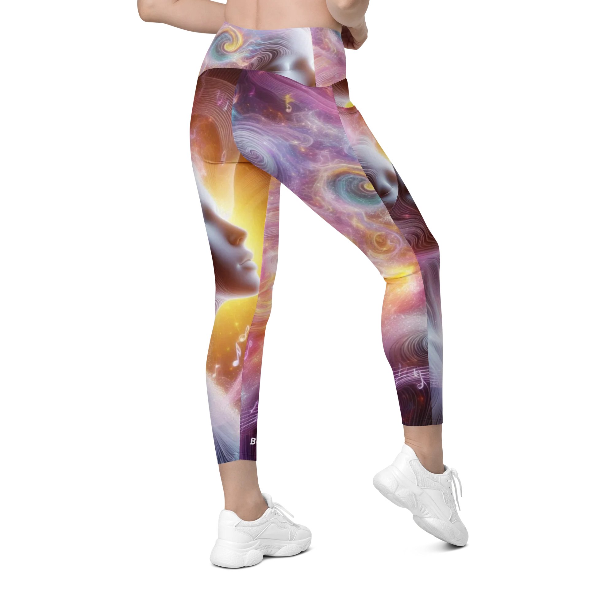 'Tamla Motown' Crossover Leggings with Pockets product image (9)