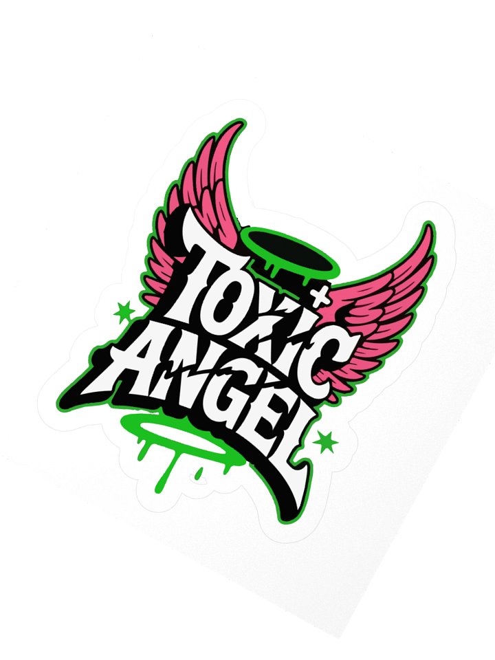 Toxic Angel Kiss Cut Stickers product image (2)