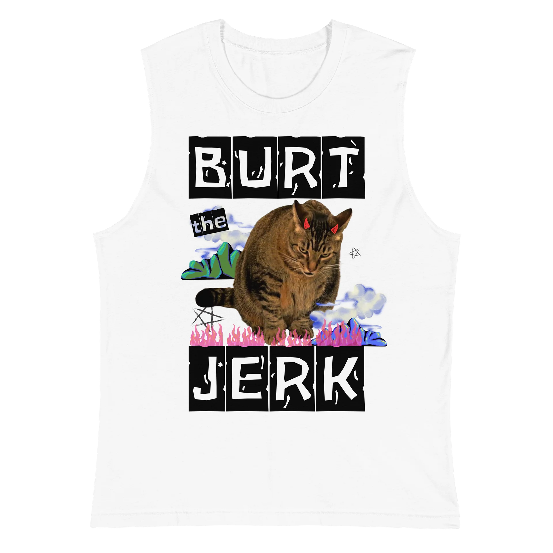 Burt the Jerk Muscle Tee product image (2)