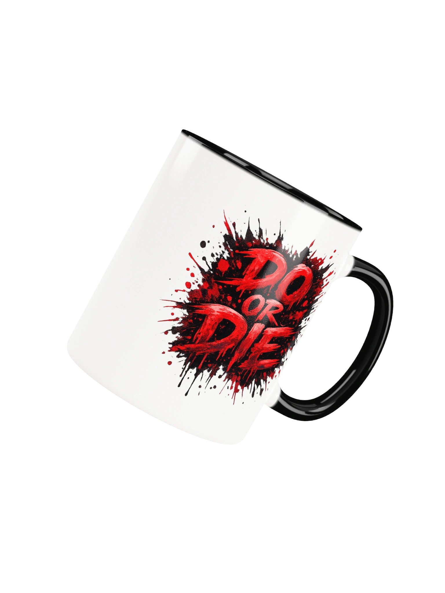 Do or Die Red Brush-Stroke Mug product image (62)