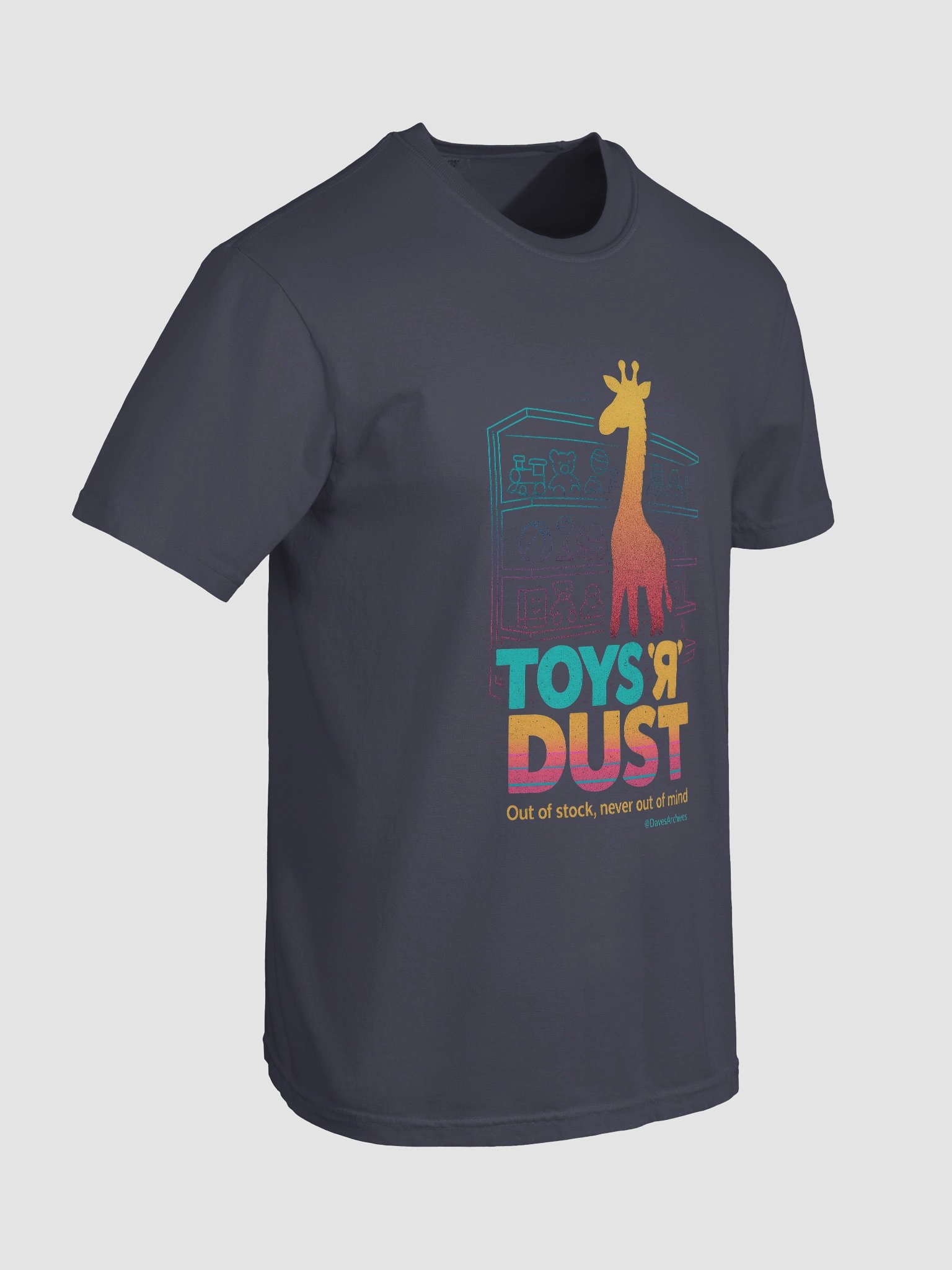 ‘TOYS ’Я’ DUST’ NOSTALGIA TEE – Aisles of Broken Dreams! product image (8)