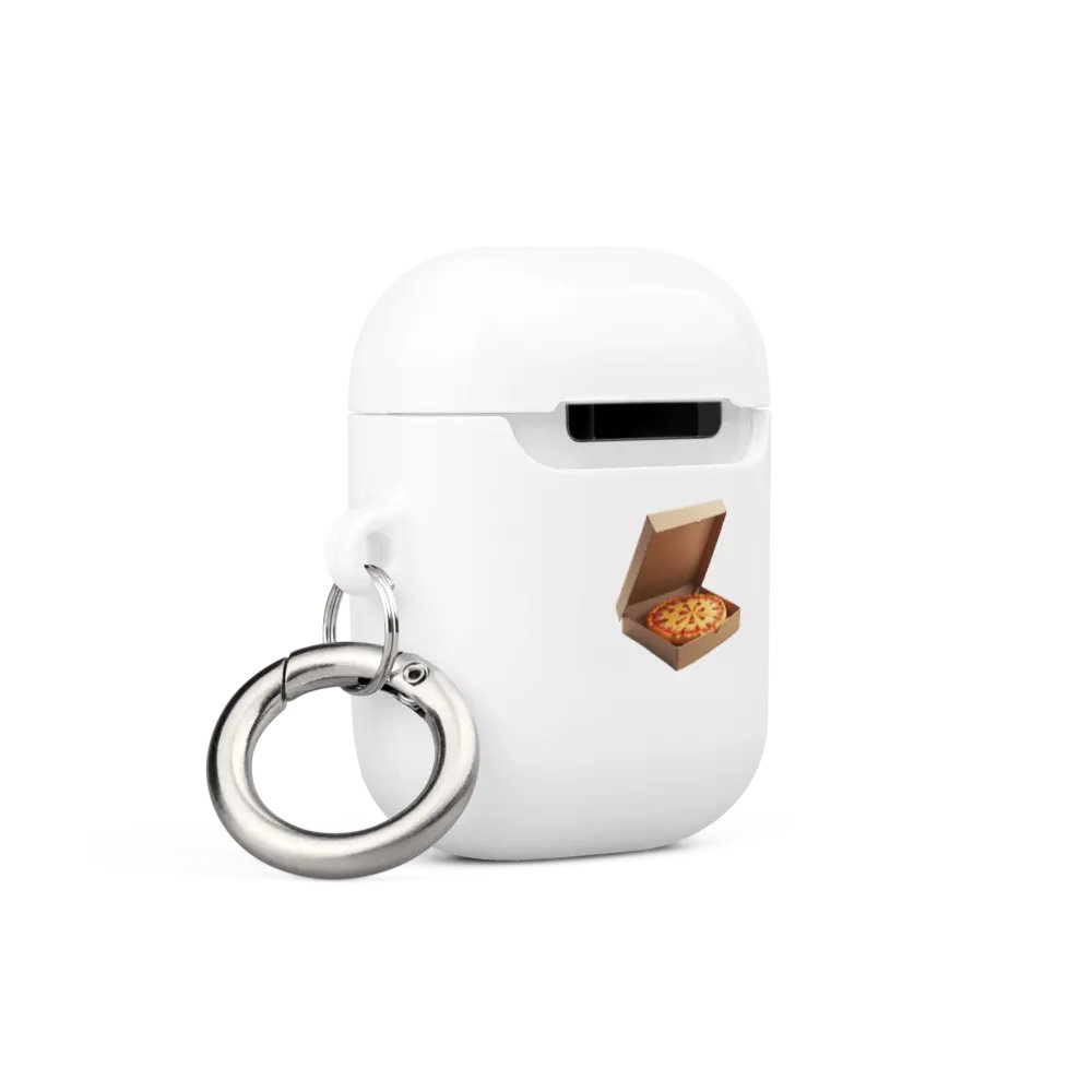 Squee’s House of Pizza Case for AirPods® (White) product image (4)