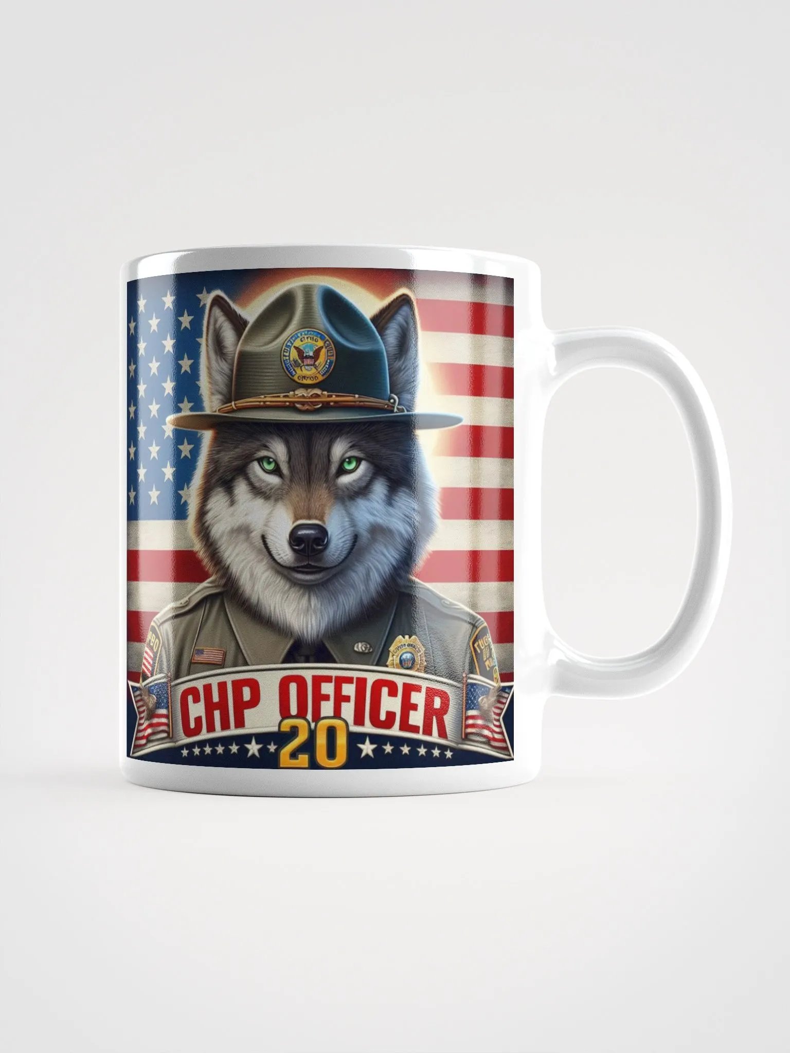 CHP Officer Wolfpack Mug product image (3)