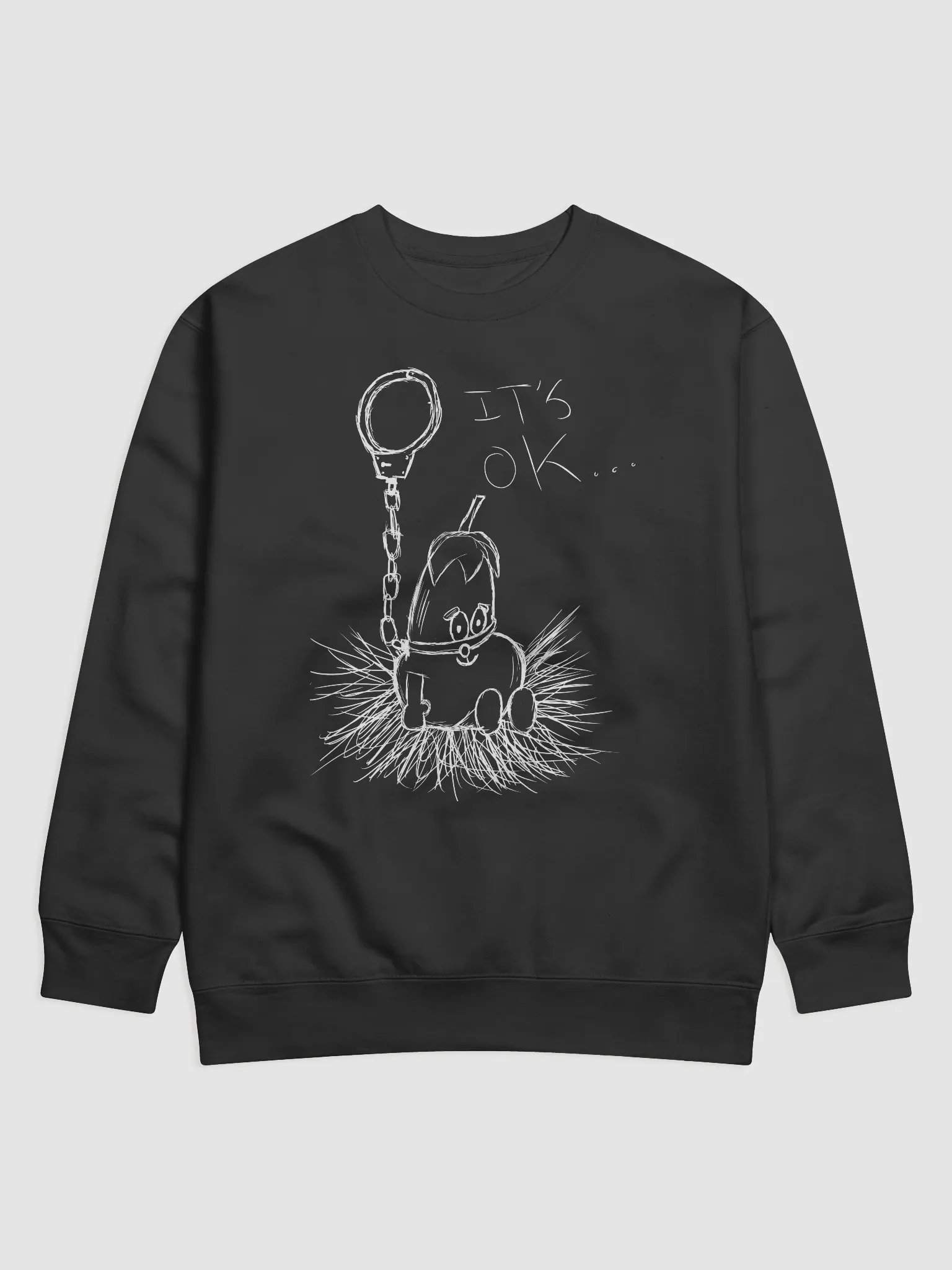 Eggplant Darkmode (Sweatshirt) product image (1)