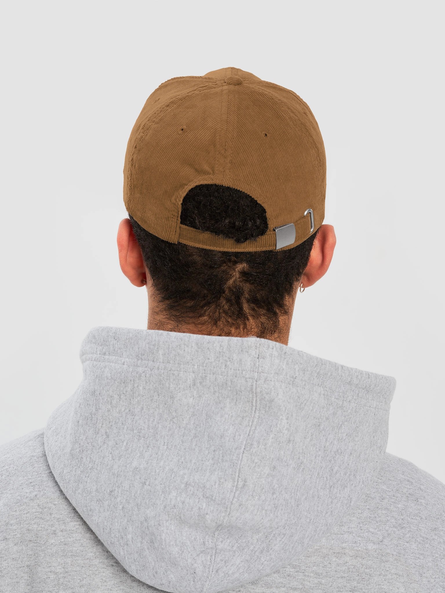 Fountain in an Ocean Embroidered Corduroy Hat product image (7)