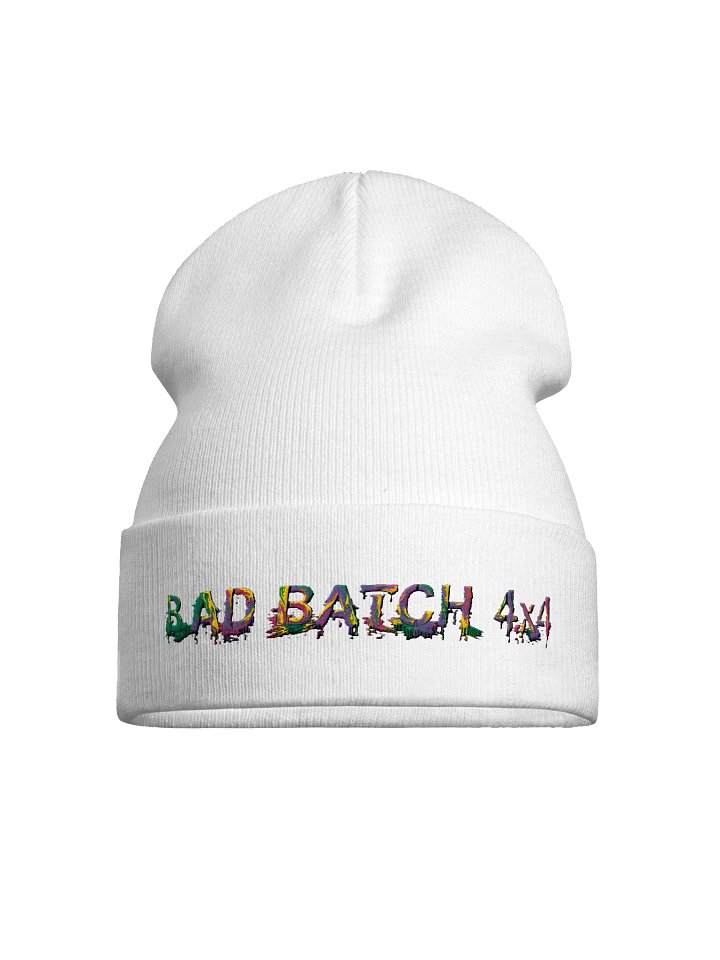 Bad Batch 4x1 Neon Graffiti Beanie product image (1)