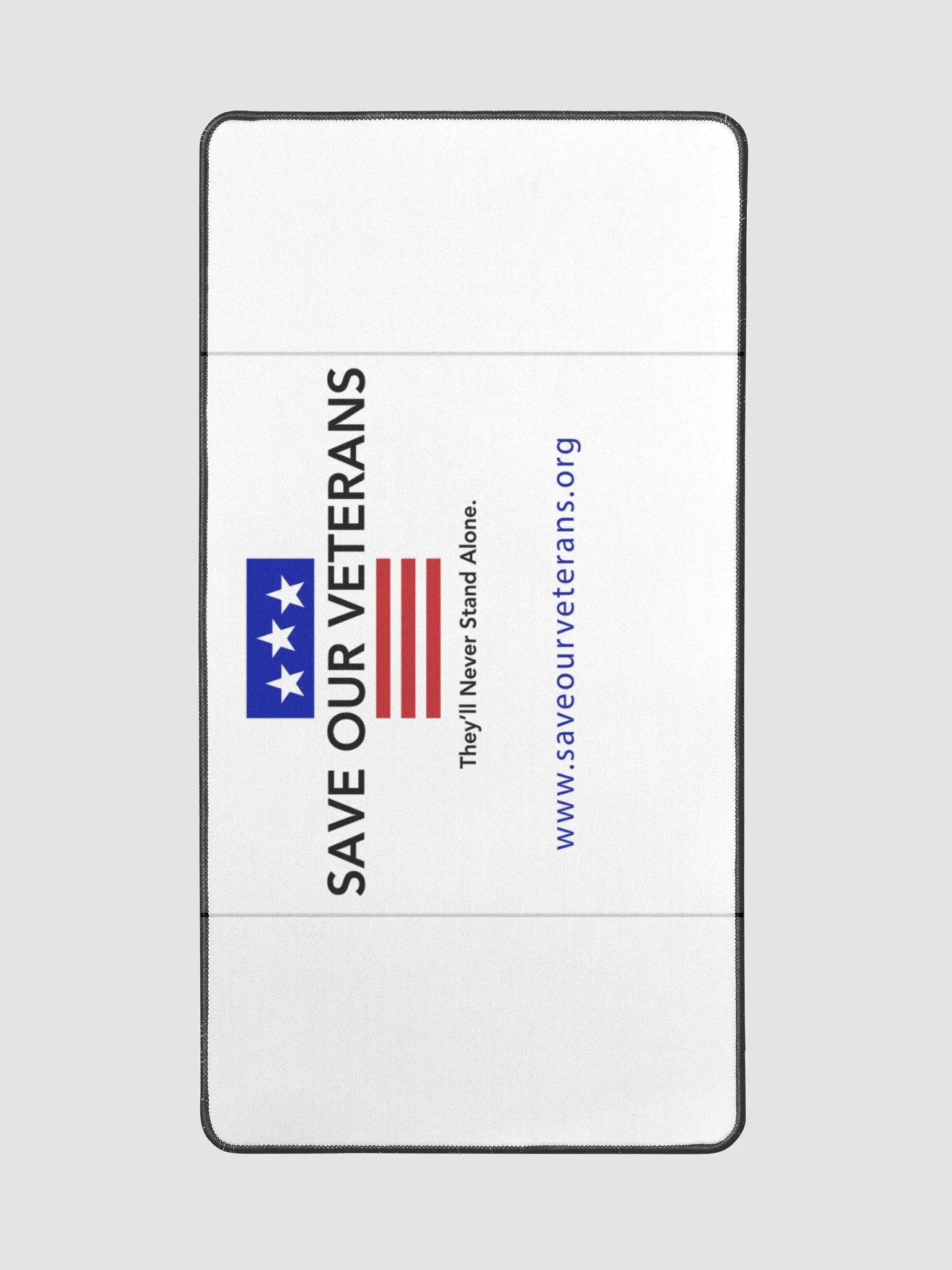 Save Our Veterans Comfort Desk Mat product image (2)