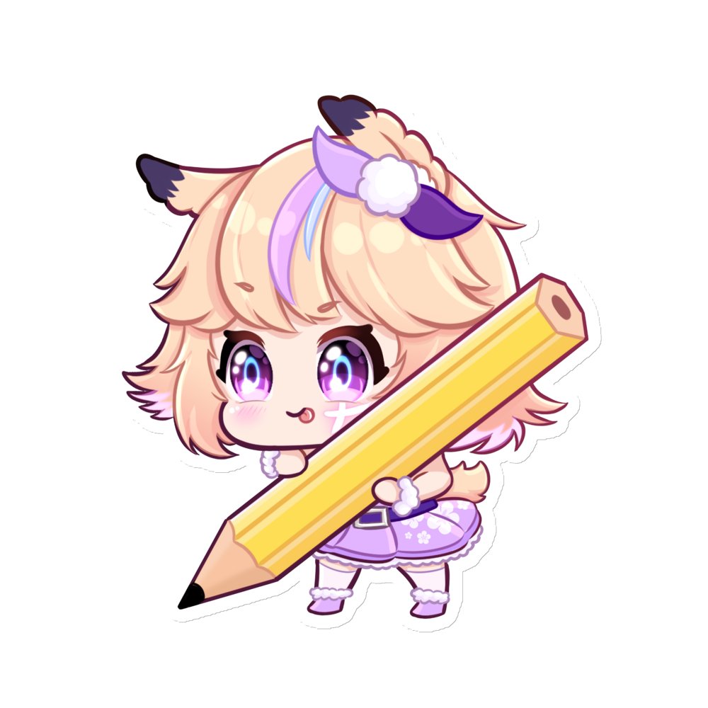 Artsy Chibi Alpaca Magnet product image (2)