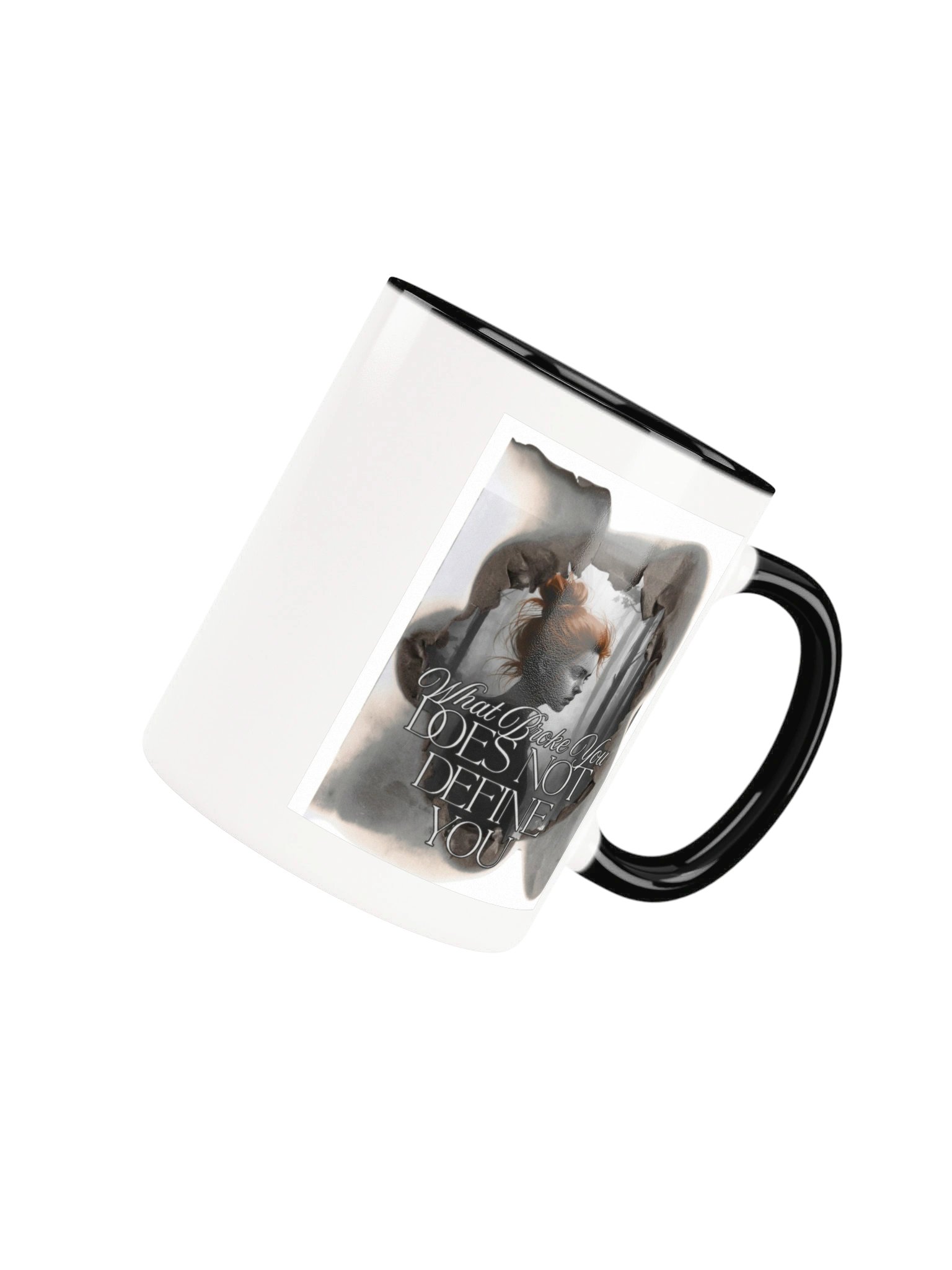 Mind Matter- What Broke You Does Not Define You- Multi Colored Mug product image (4)