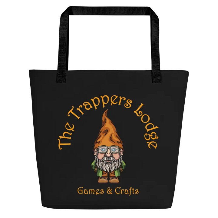 Trappers Lodge Shopping Tote in Black product image (1)