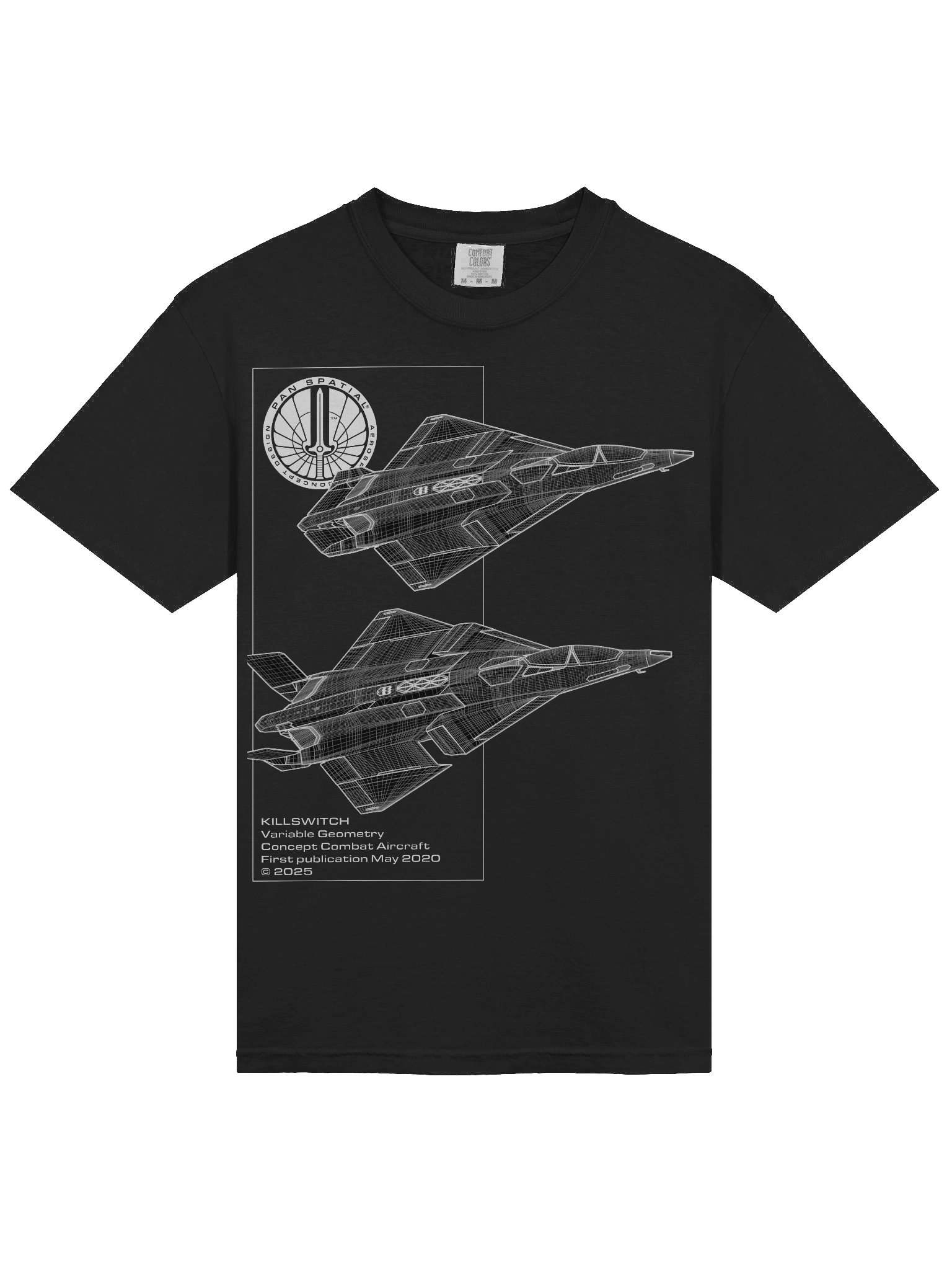 Pan-Spatial 'KILLSWITCH' T-shirt product image (3)