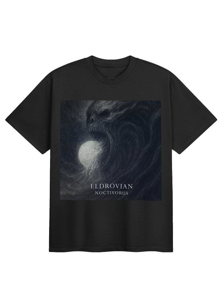 Eldrovian — Noctivorus AS Colour Heavy T-shirt (Black) product image (1)