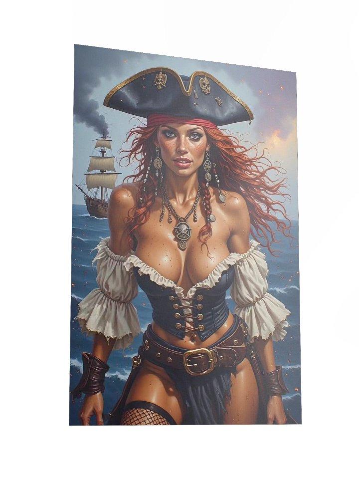 Crimson Tides – Pirate Queen Art Print product image (4)