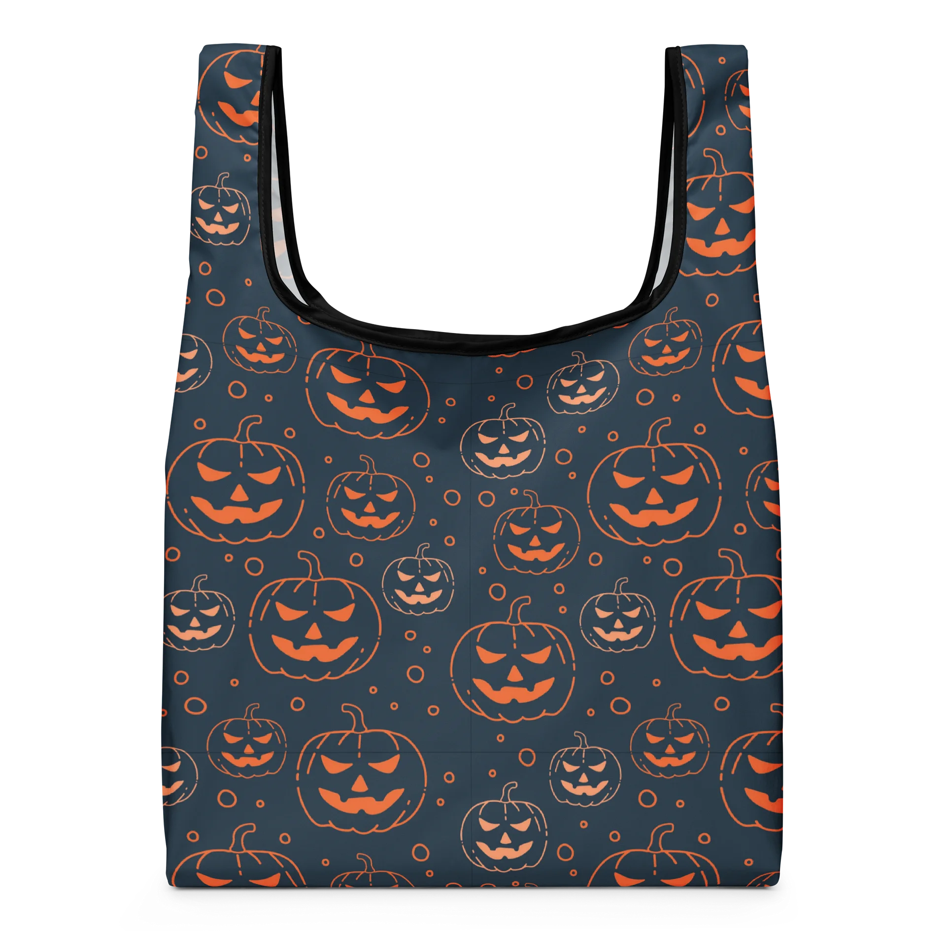 Jack o Lantern Reusable Shopping Bag product image (3)