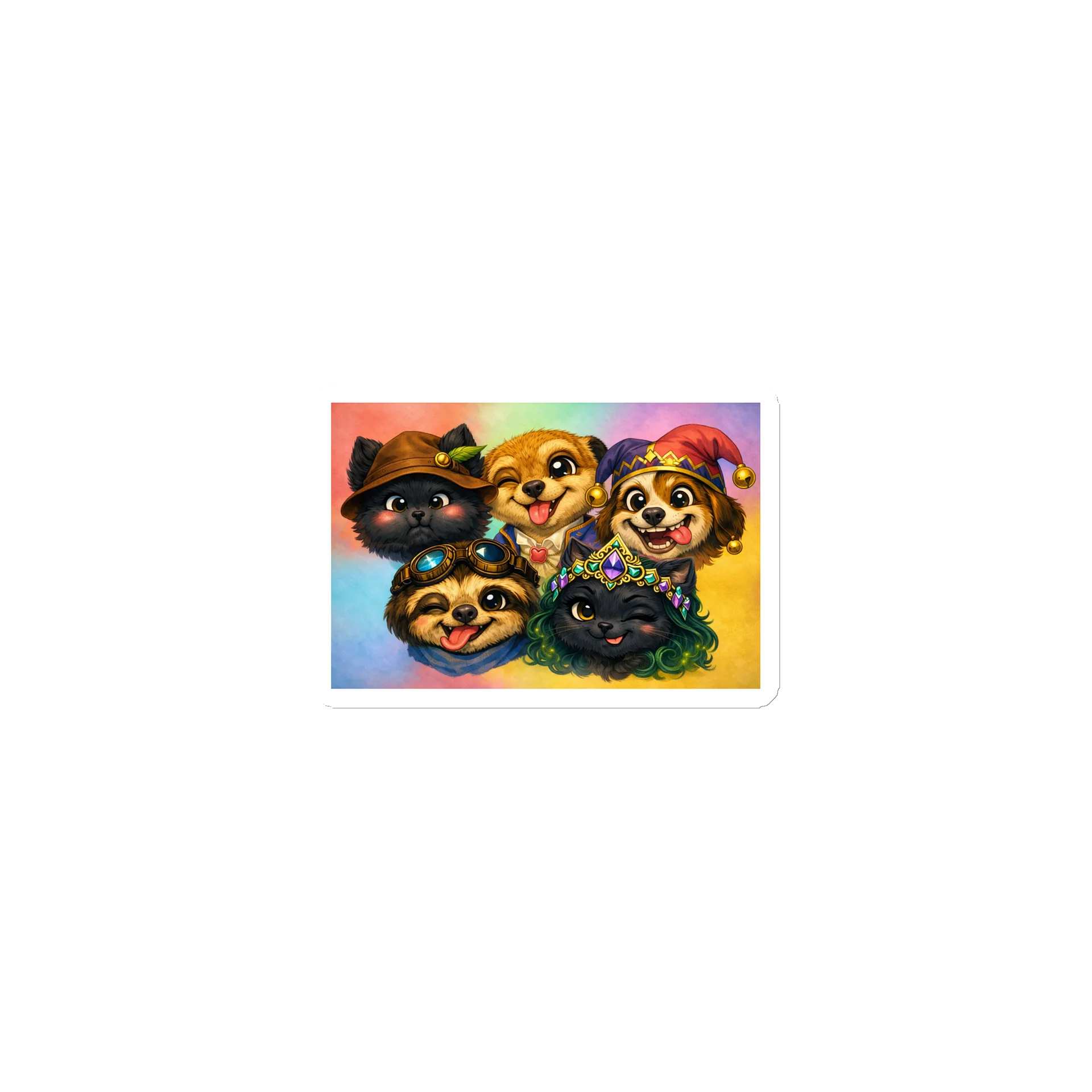 Kingdoms court faces 3 Magnets product image (1)