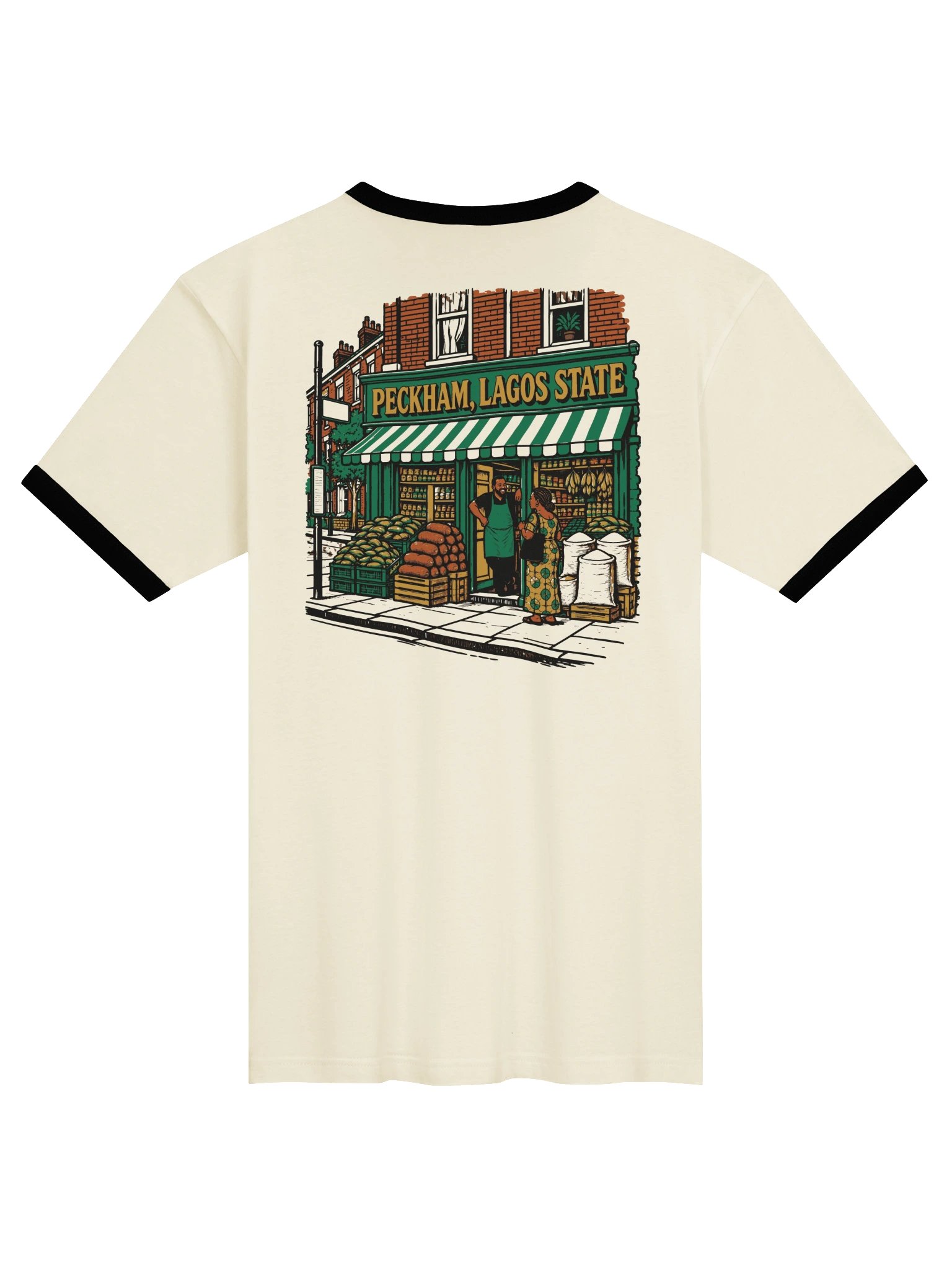 Peckham, Lagos State (Ringer tee) product image (2)