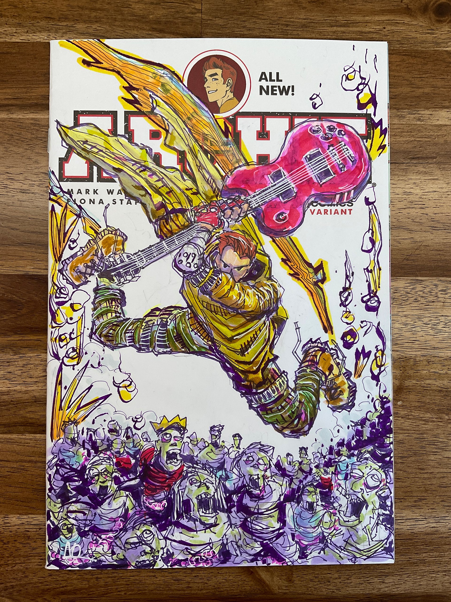 All New Archie: Zombie Apocalypse Archie - Original Artwork product image (2)