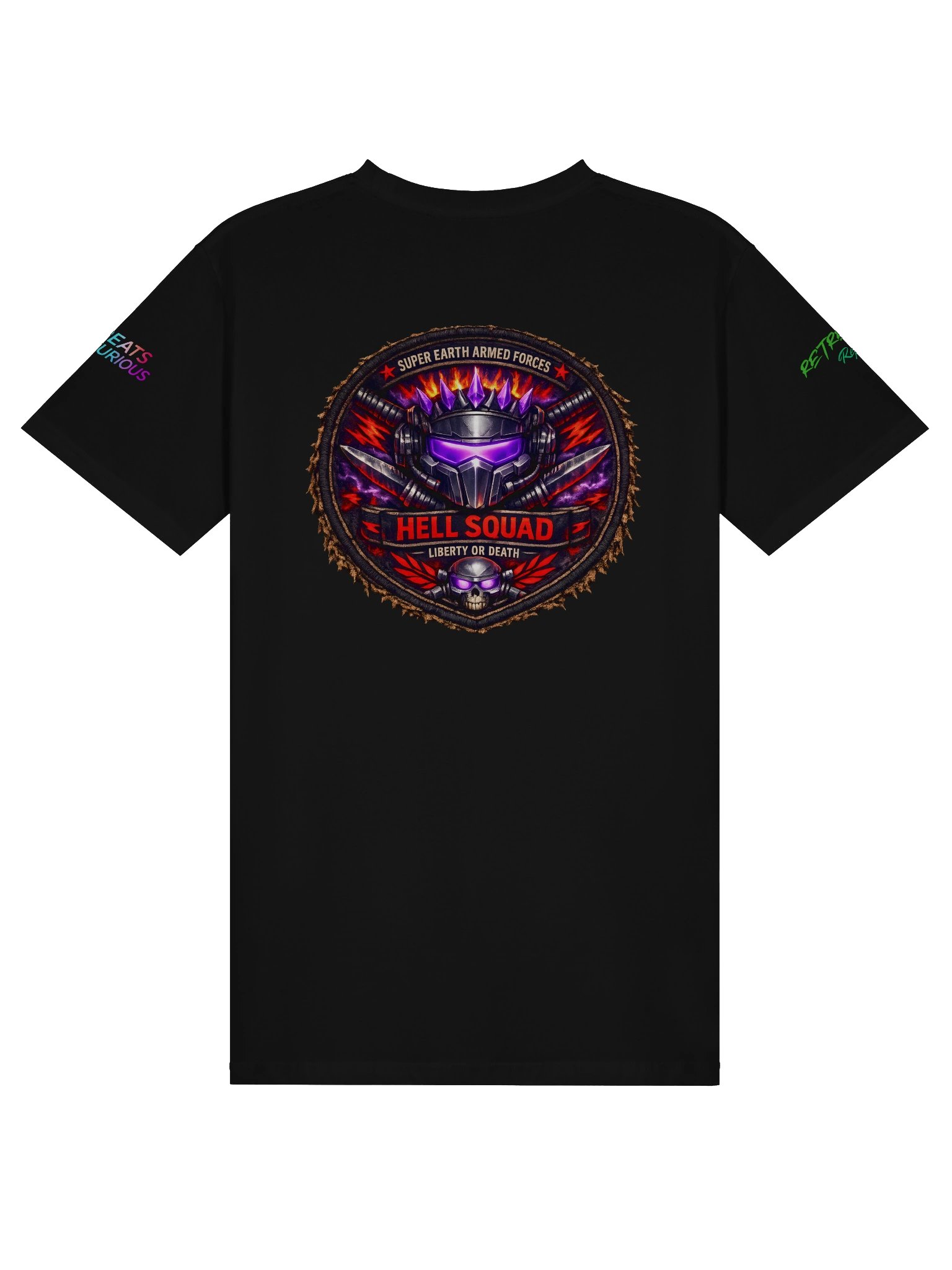 HELL SQUAD Frosted Graphic Tee product image (12)