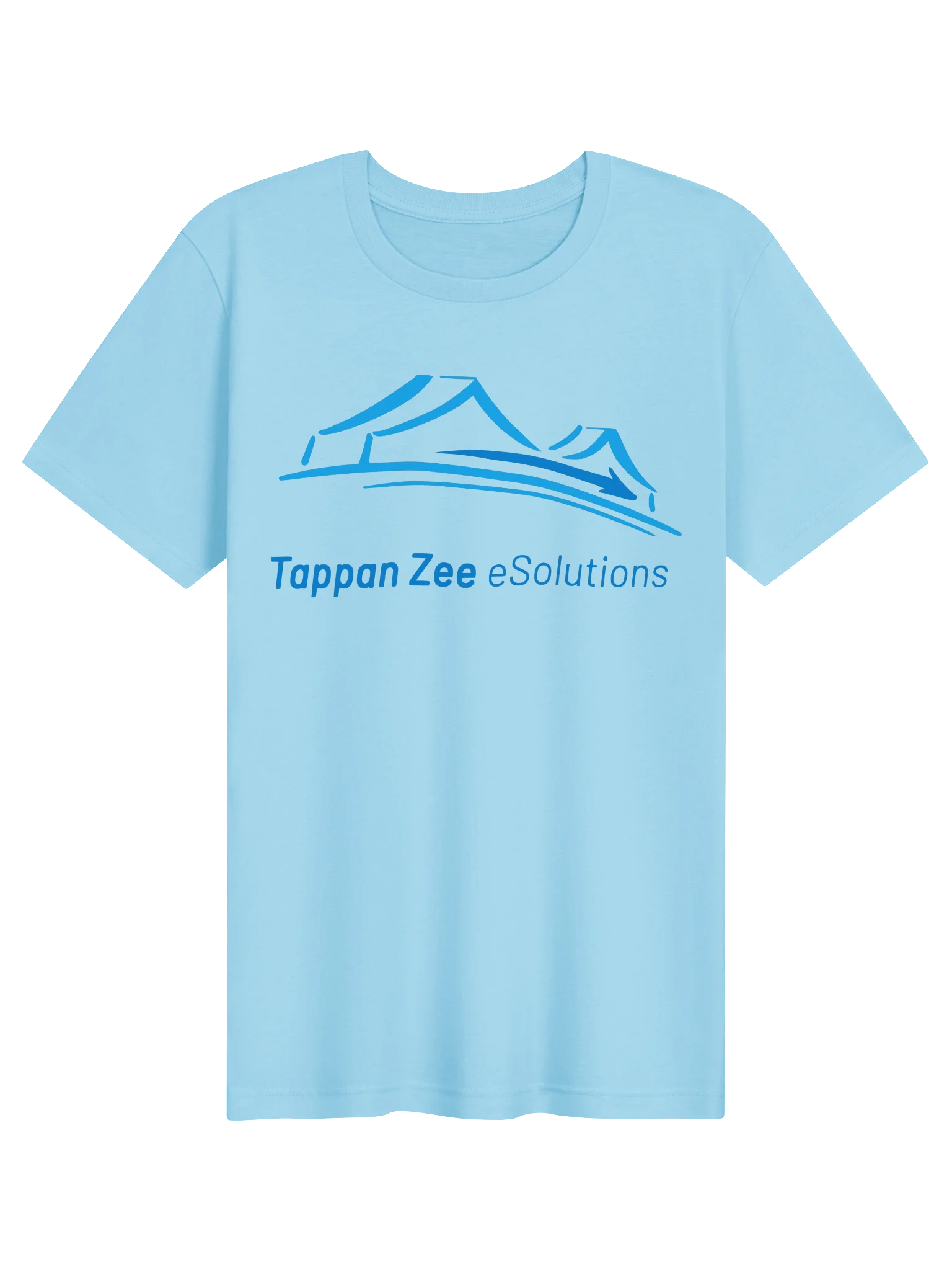 Tappan Zee eSolutions Logo Tee, Light product image (1)
