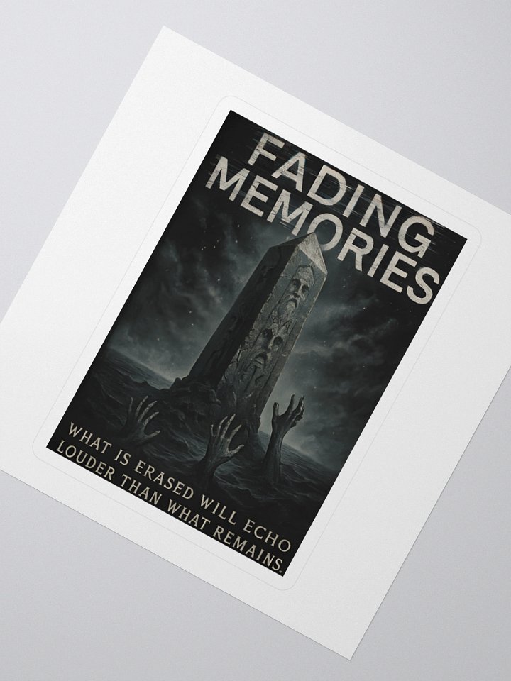 “Fading Memories: Echo Monument” Stickers – Altaræ product image (2)