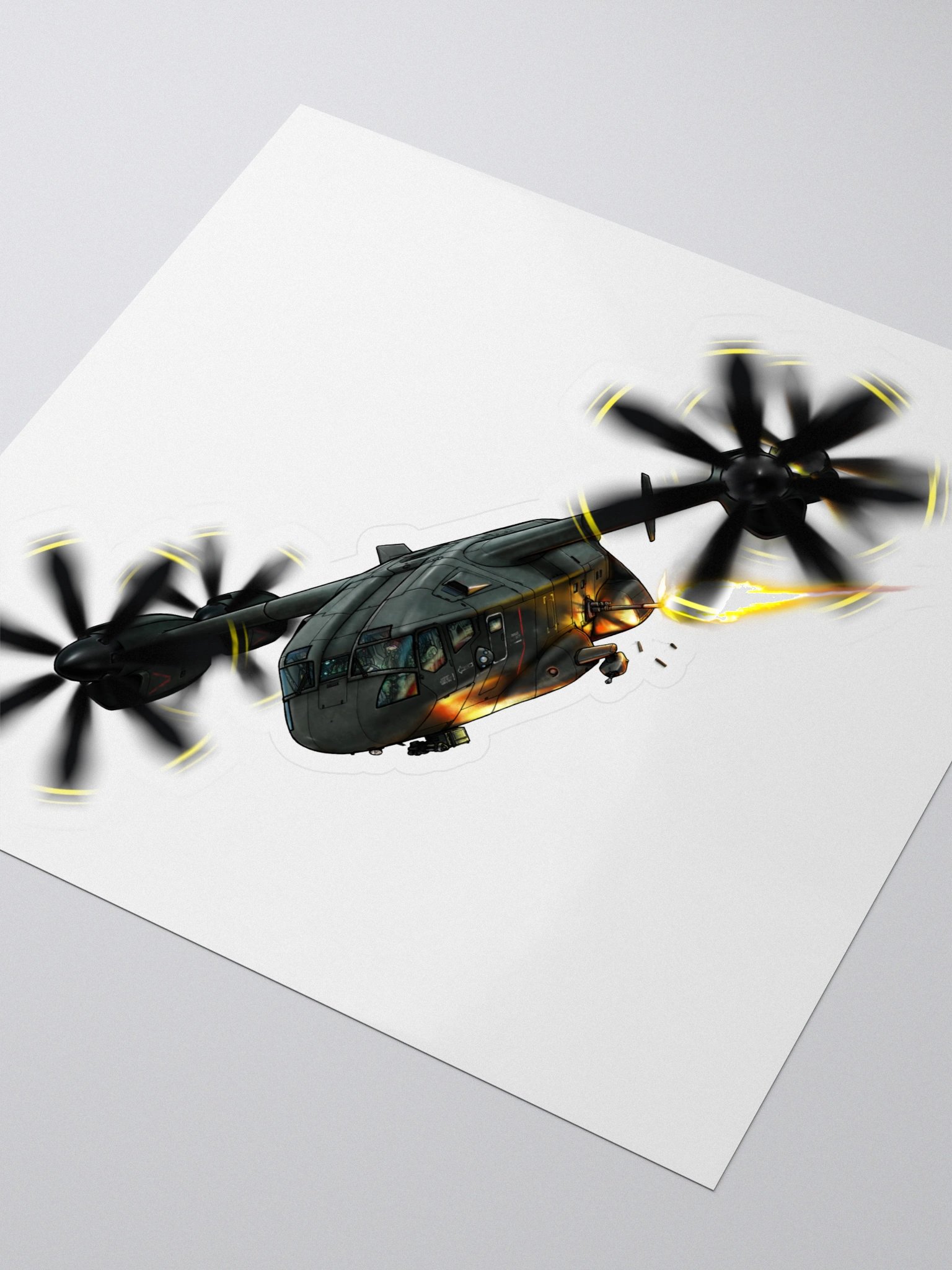 Tarantula - Spec Ops Black (5.5 inch Sticker) product image (3)