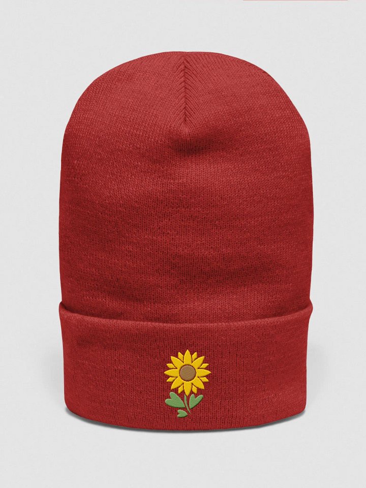 Embroidered Sunflower MiluBeanie product image (1)