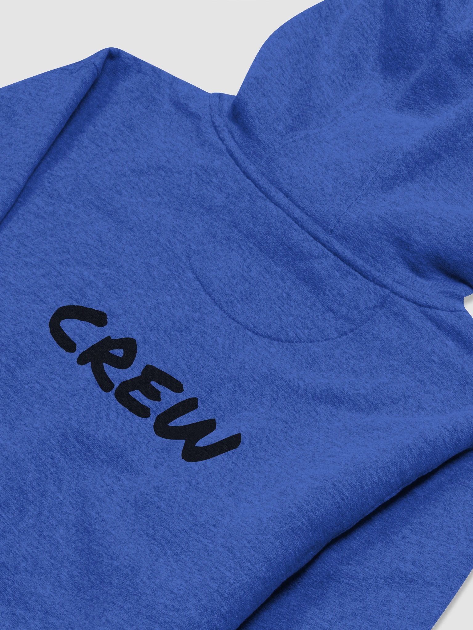 CREW - CU! Hoodie - Black Printed Logo with CREW on the back product image (45)