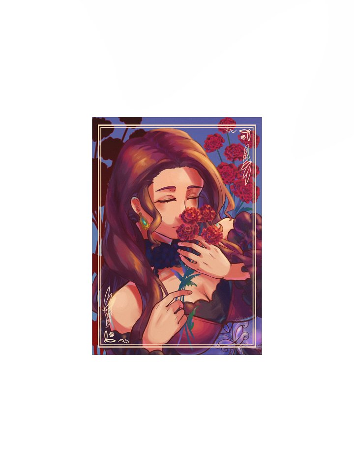 FE3H Dorothea Carnation Print product image (1)