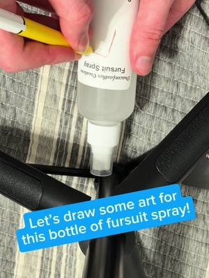 Let’s draw some #art for this bottle of #fursuit spray! Our Fursuit Supplies store: https://aeriththederg-shop.fourthwall.com Our Discord server: https://discord.gg/2pUPy7nGPQ Our LinkTree: https://linktr.ee/aeriththederg #furry #furryfandom #fursona