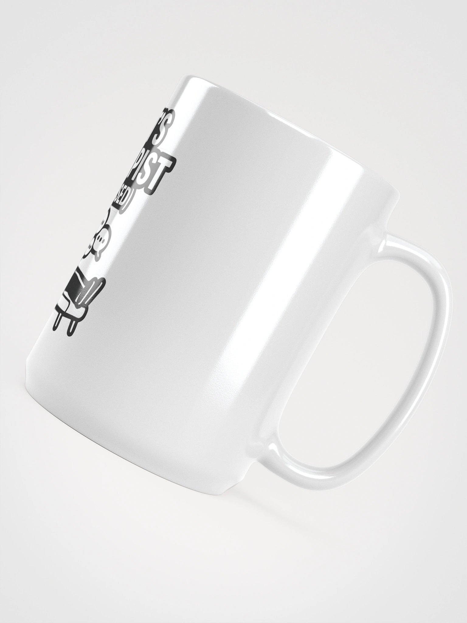 Therapeutic Thoughts White Glossy Mug product image (4)