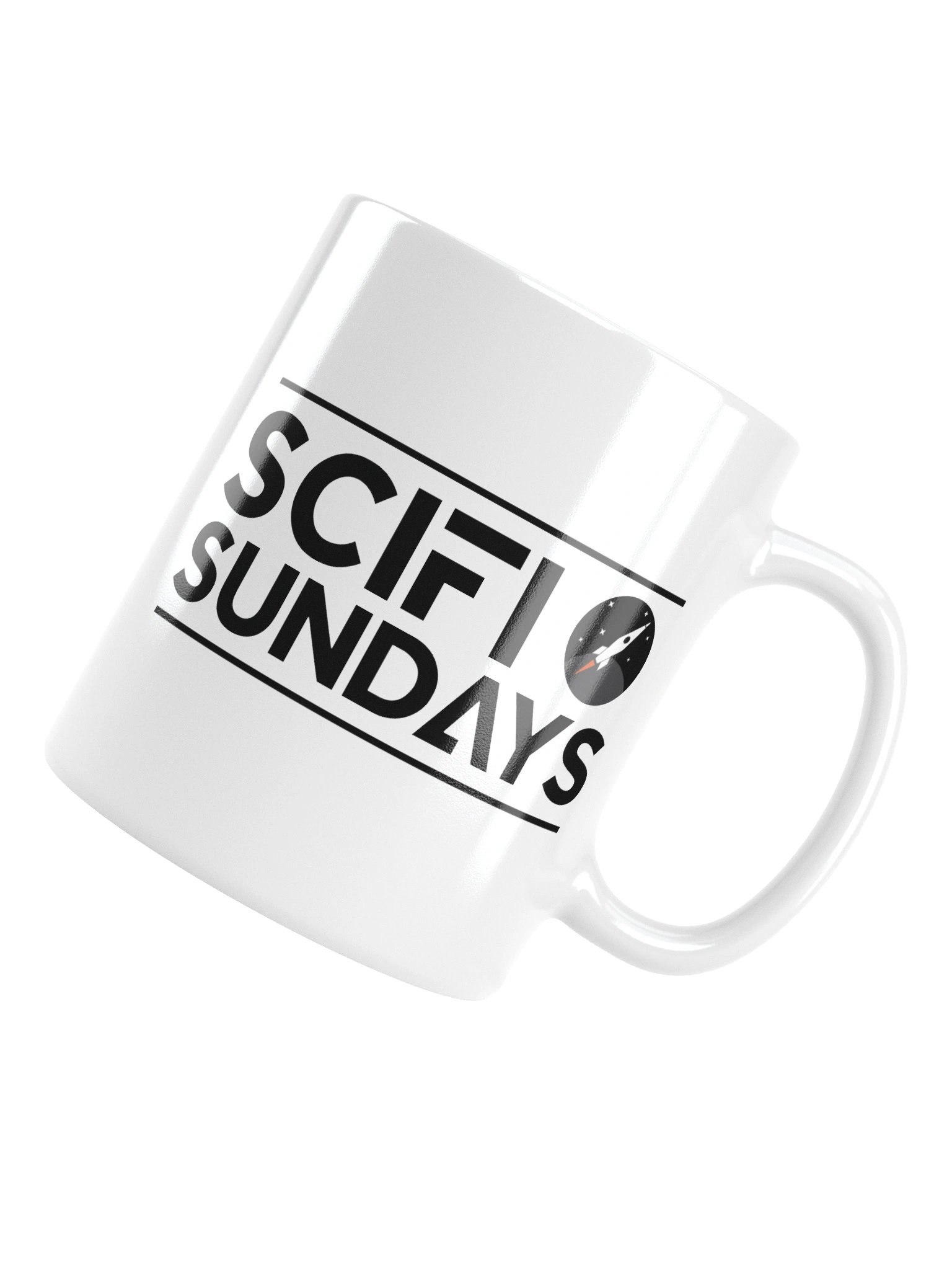 White SciFi Sundays Mug product image (16)
