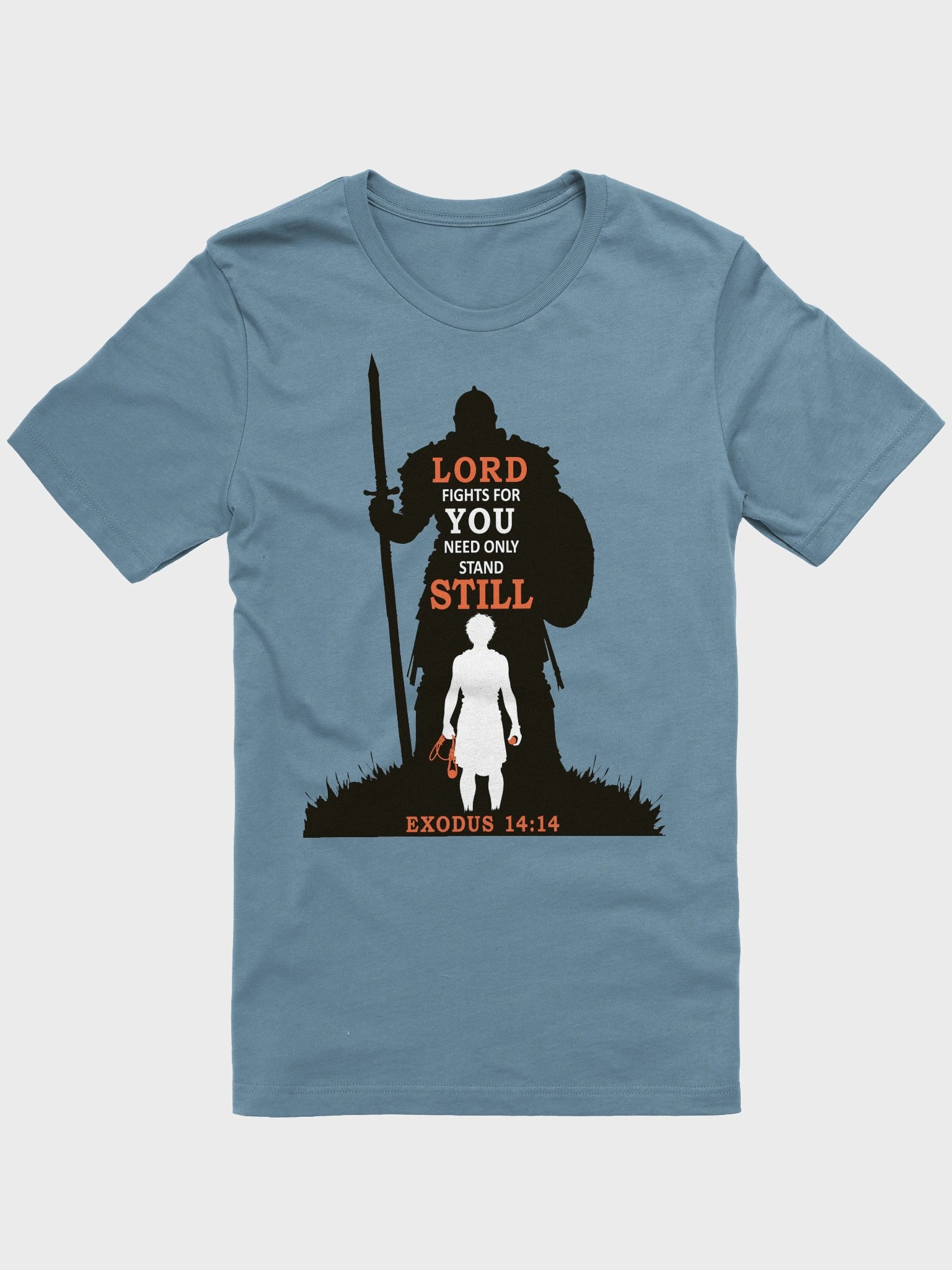 The Lord Fights - Bella+Canvas 3001 product image (1)