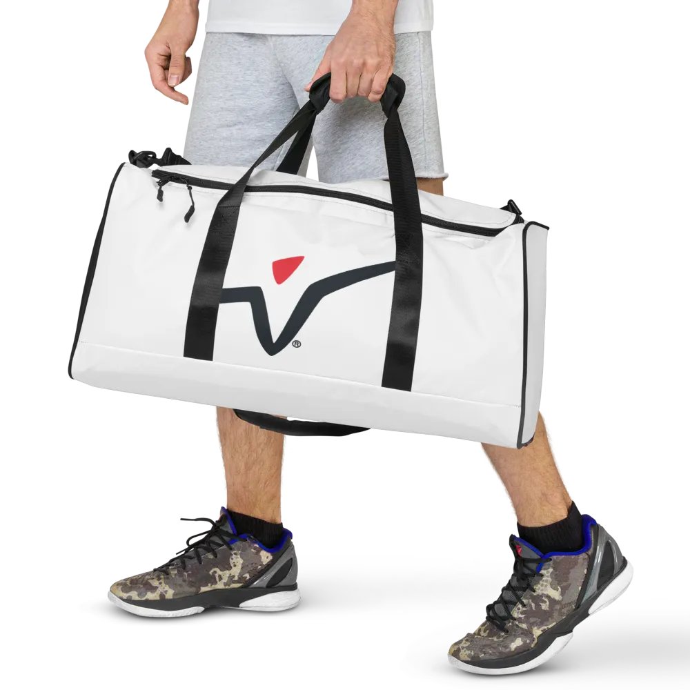 FTA - Checkmark Chic All-Over Print Duffle Bag product image (7)