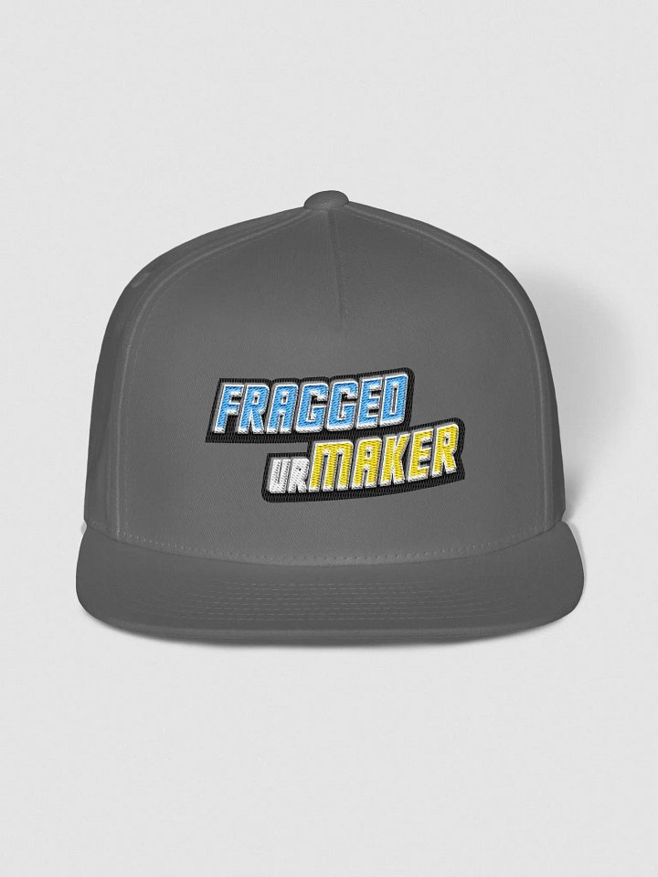 Fragged Flat Snapback Cap product image (4)