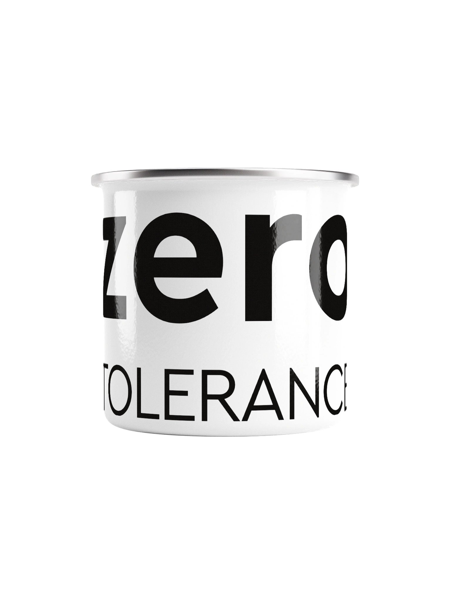 Smaltovaný hrníček Zero Tolerance product image (1)