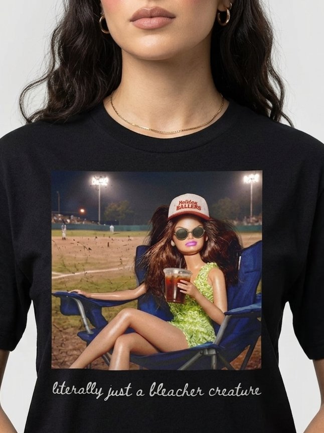 Bleacher Creature Literally Just A Bleacher Creature Shirt product image (1)