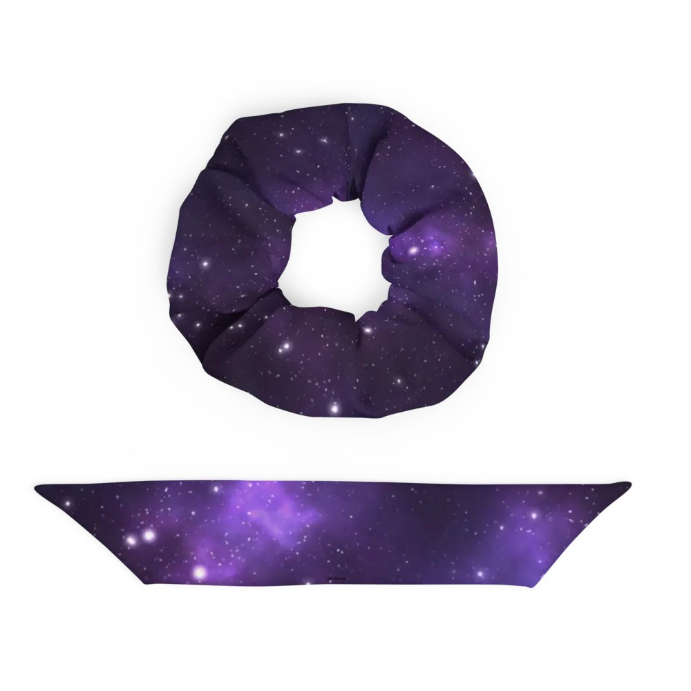 Galaxy scrunchie product image (5)