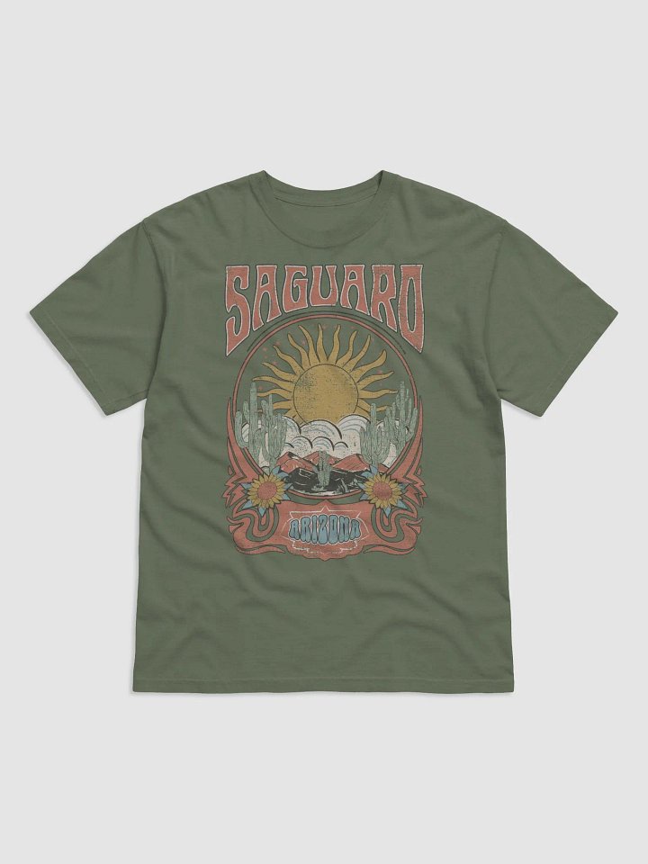 Saguaro National Park, Arizona Tee | Art Nouveau-Style Western T-Shirt for Travel and Road Trips product image (16)