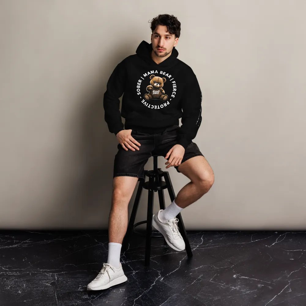 Sober Mama Bear: Fierce & Protective Hoodie product image (6)